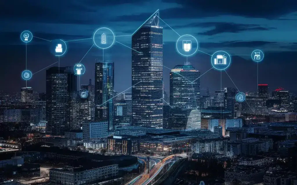 CAFM software, building automation, intelligent building management, networked building digitisation, facility management technologies.