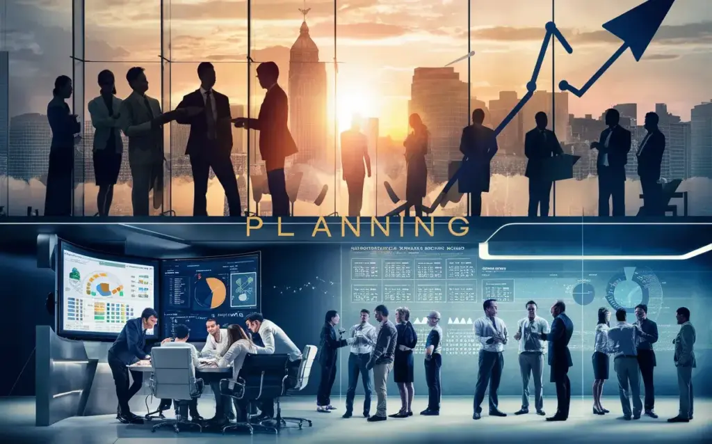 Efficient corporate planning with modern CAFM systems and facility management software.