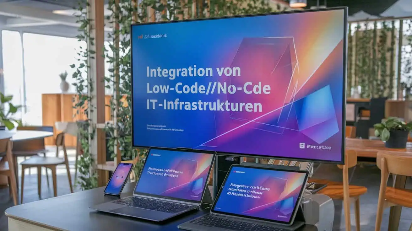 CAFM-Blog.de | Integration von Low-Code/No-Code in IT-Infrastrukturen CAFM-Blog.de | Integration of Low-Code/No-Code in IT Infrastructures